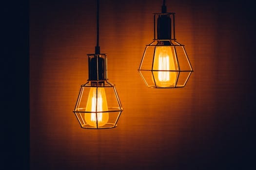 light-lamp-electricity-power-159108-159108 Close-up of glowing vintage pendant light bulbs creating a warm, inviting ambiance.