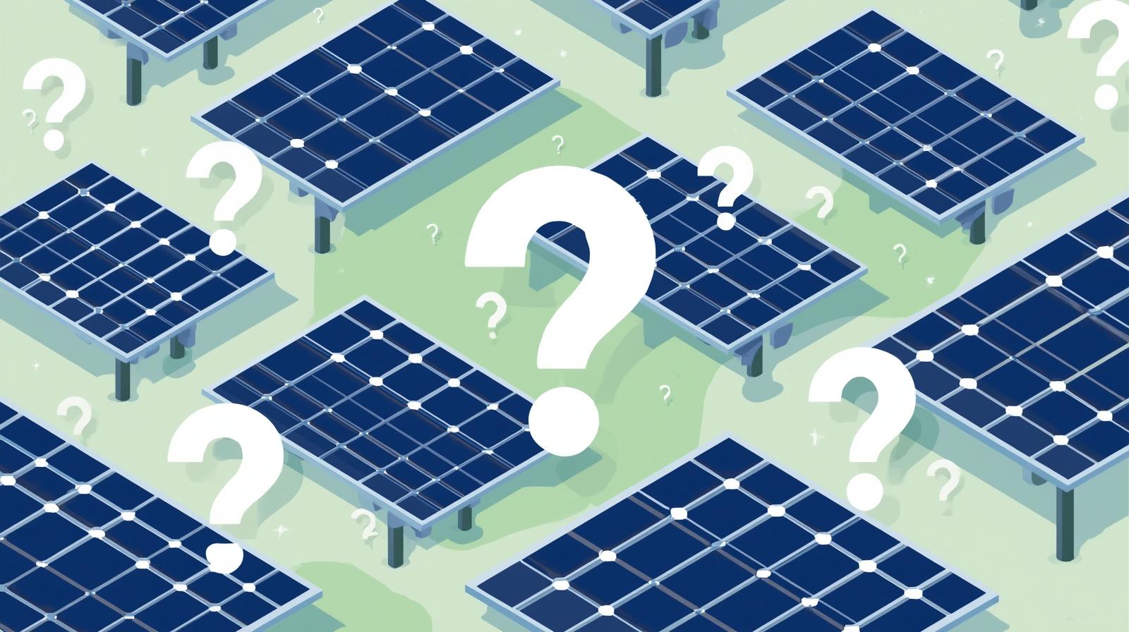 solar panels and solar battery faqs