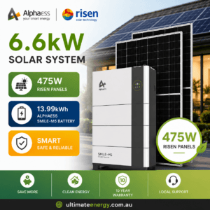 6.6kw solar system