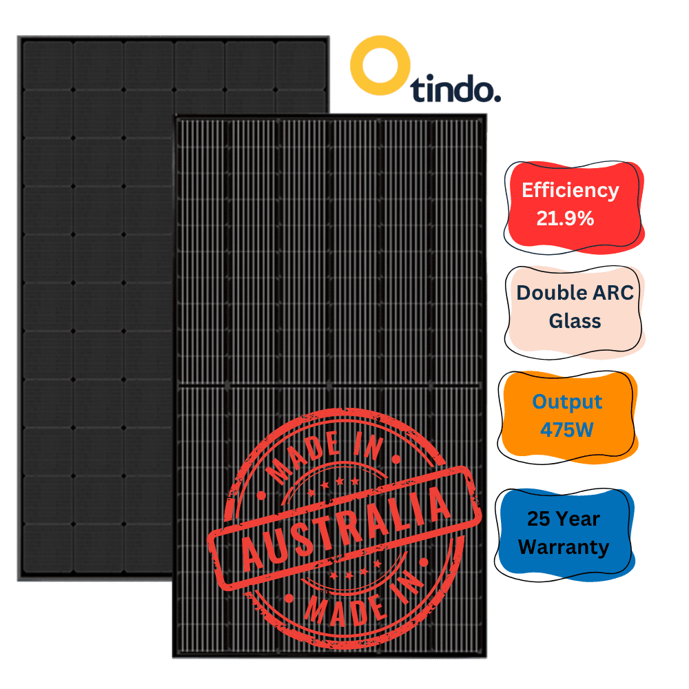 Tindo Solar Panels 475W – High Efficiency for Aussie Homes